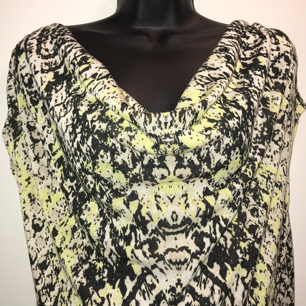 EVAN PICONE Drape Neck Top~Plus sz 2X~EUC